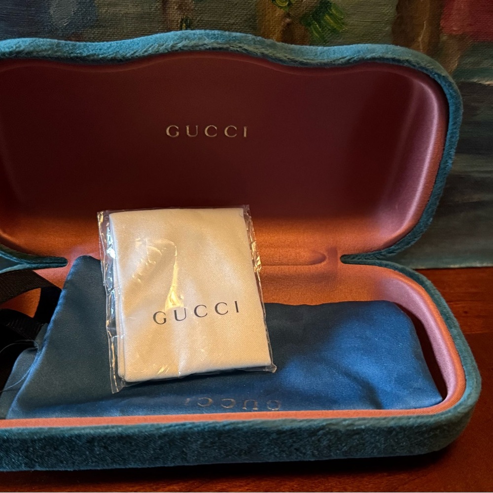 Gucci Blue Men's Accessory Set - Picture 2 of 4
